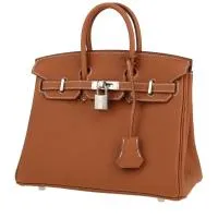 Сумка Hermès Birkin 25 см из золотистой кожи тогого