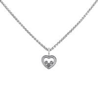 Колье Chopard Happy Diamonds из белого золота с бриллиантами