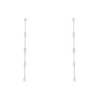 Пара серег Tiffany & Co из платины с бриллиантами