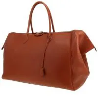 Дорожная сумка Hermès Paris-Bombay - Дорожная сумка из коричневой кожи Evergrain