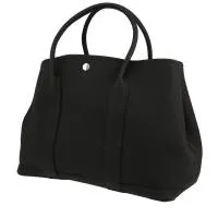 Сумка-шоппер Hermès Garden из черной кожи тогого