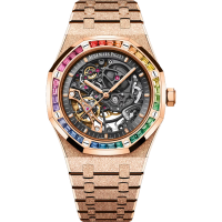 Audemars Piguet Royal Oak Frosted Gold Double Balance Wheel Openworked