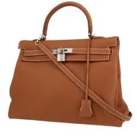 Сумка Hermès Kelly 35 см из кожи того золотистого цвета