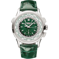Patek Philippe World Time Flyback Chronograph Green