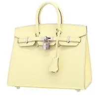 Сумка Hermès Birkin 25 см из кожи эпсома Milton Yellow