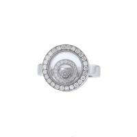 Кольцо Chopard Happy Spirit из белого золота с бриллиантами