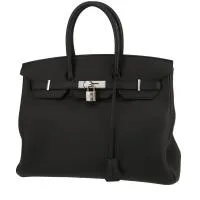 Сумка Hermès Birkin 35 см из черной кожи тогого