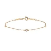 Браслет Tiffany & Co Diamonds By The Yard из розового золота с бриллиантами