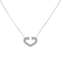 Крупное колье Cartier Coeur et Symbole из белого золота
