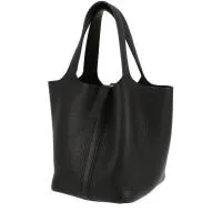 Сумочка Hermès Picotin из черной кожи тогого