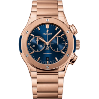 Hublot Chronograph King Gold Classic Fusion