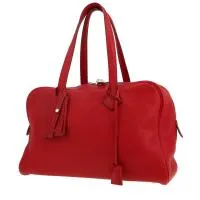 Сумочка Hermès Victoria из красной кожи тогого