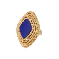 Кольцо 70-х годов Van Cleef & Arpels из желтого золота и лазурита