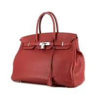 Сумка Hermes Birkin 35 см из красной кожи тогого