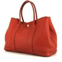 Сумка Hermès Garden Party из красной кожи тогого