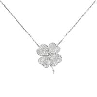 Брошь-подвеска Van Cleef & Arpels Cosmos из белого золота с бриллиантами