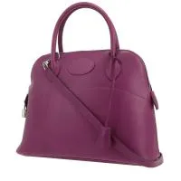 Сумка Hermès Bolide 31 см из кожи Swift Anemone фиолетового цвета