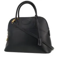 Сумка Hermès Bolide 31 см из синей кожи