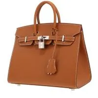 Сумка Hermès Birkin 25 см из кожи эпсом золотого цвета