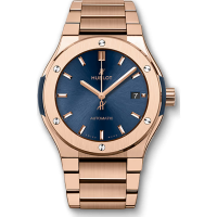 Hublot Classic Fusion Blue King Gold