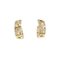 Пара серег Cartier Olympe из желтого золота с бриллиантами