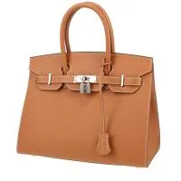 Сумка Hermès Birkin 30 см из кожи эпсом золотого цвета
