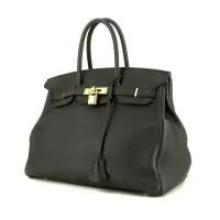 Сумка Hermès Birkin 35 см из черной кожи тогого