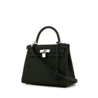 Сумка Hermès Kelly 28 см из синей кожи тогого