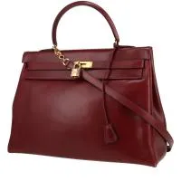 Сумка Hermès Kelly 35 см из красной кожи H