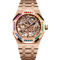 Audemars Piguet Royal Oak Frosted Gold Double Balance Wheel Openworked