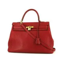 Сумка Hermes Kelly 35 см из красной кожи тогого