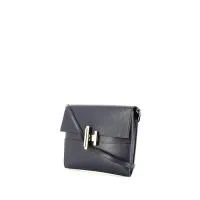 Сумка Hermès Cinhetic To Go из синей кожи Mysore