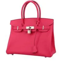 Сумка Hermès Birkin 30 см из кожи эпсома Extrême Rose