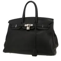 Сумка Hermès Birkin 35 см из черной кожи тогого