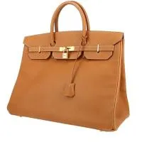 Сумка Hermès Birkin 40 см из золотистого цвета коровы Льежа