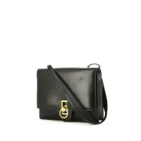 Сумочка Hermès Vintage из кожи черного цвета