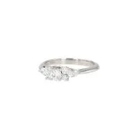 Кольцо Tiffany & Co Seven Stone из платины с бриллиантами