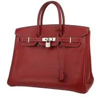 Сумка Hermès Birkin 35 см из красной кожи Шамони H