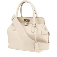 Сумка Hermès Tool Box из кожи Swift Craie