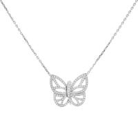 Колье Van Cleef & Arpels Papillon из белого золота с бриллиантами