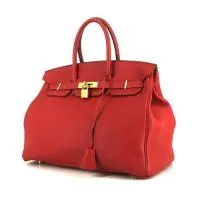 Сумка Hermes Birkin 35 см из красной кожи тогого