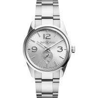 Bell & Ross BR 123 Officer Silver